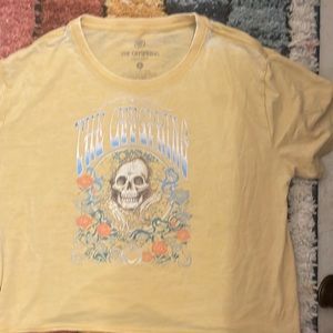 The offspring band crop top